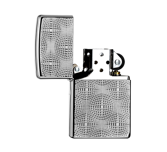 Zippo globes open