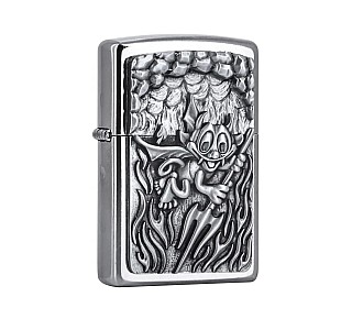 Zippo Devil emblem