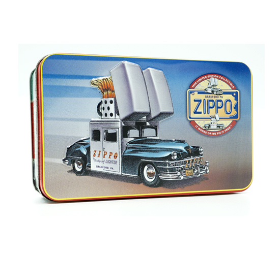 1998 zippo blikje the car