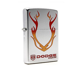 Zippo Dodge flames