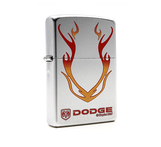 Zippo Dodge flames