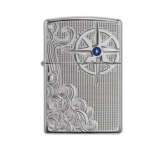 Armor nautic waves zippo