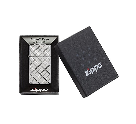 Doosje met de Argyle Slim van Zippo