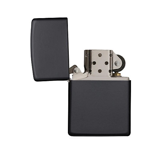 Black matte zippo