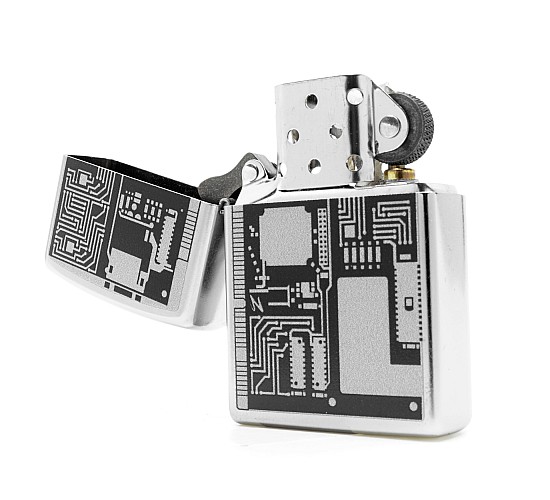 Chipset moederbord zippo chroom