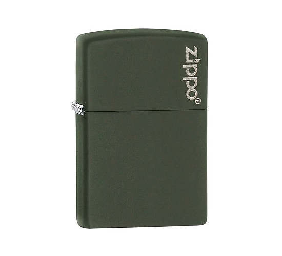 Classic green matte with zippo logo