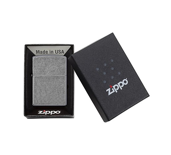 Classic zippo antique silver plate