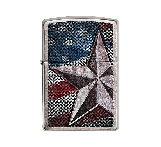 Classic zippo retro star