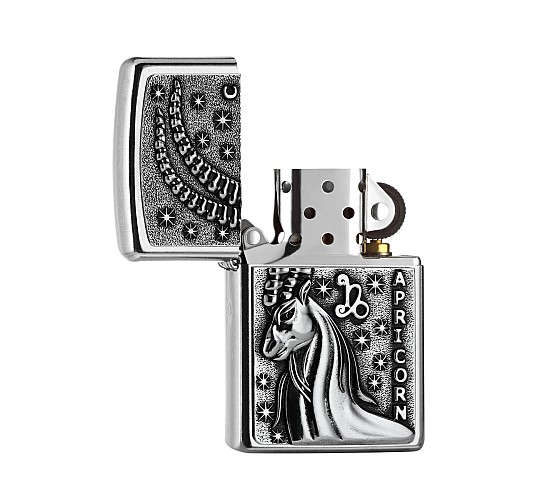 Classic zippo zodiac capricorn