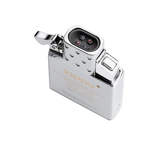 Double beam arc zippo insert