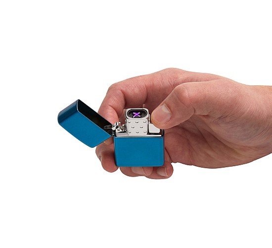 Double beam arc zippo insert rechargeable
