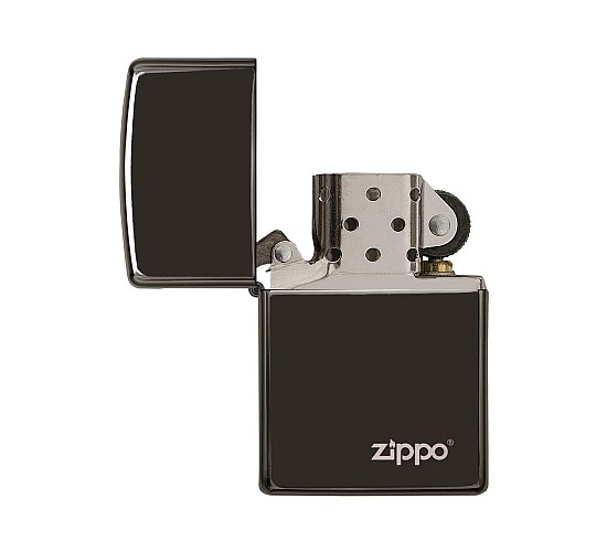 Ebony zippo logo 60001246