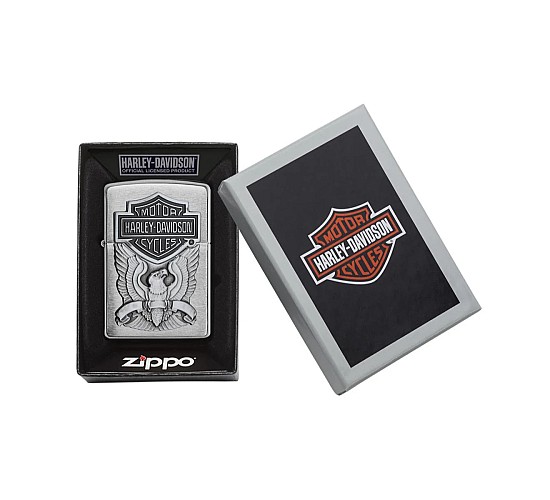Harley Davidson adelaar zippo met origneel HD doosje