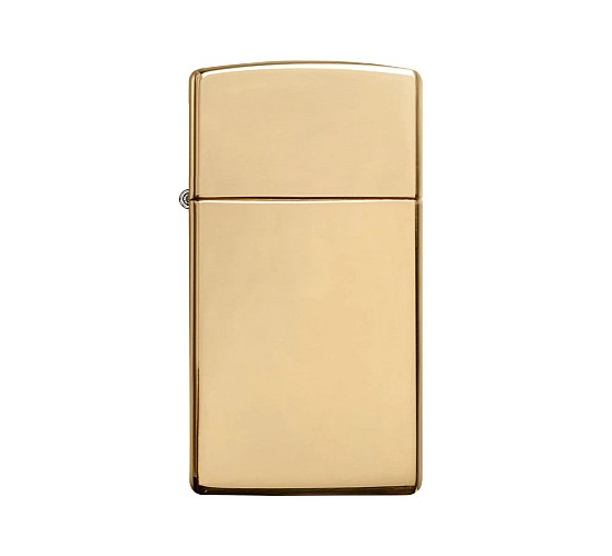 Zippo high polished brass Slim® case