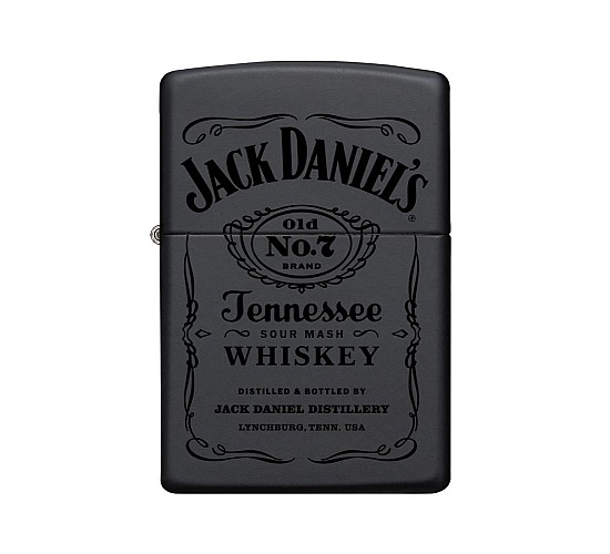 Jack daniels zippo black zwart