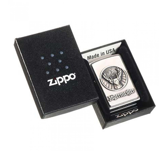 Jagermeister logo aansteker in origineel doosje van Zippo