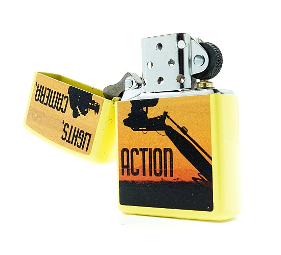 Lights camera action zippo