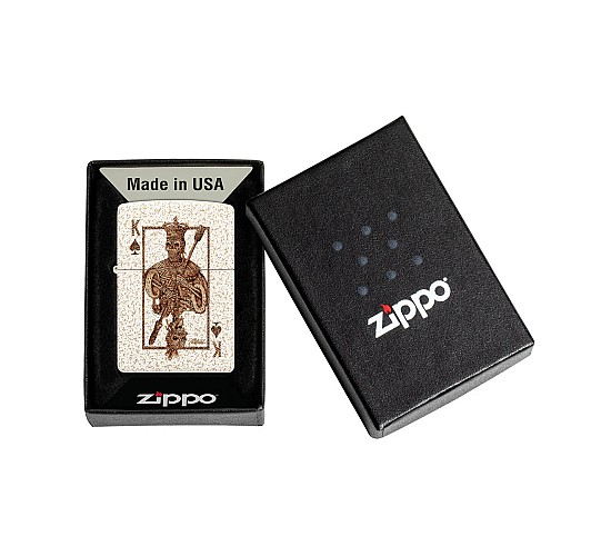 Rick rietveld zippo ace skull design mercury glass