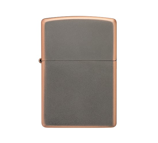 Rustic bronze zippo