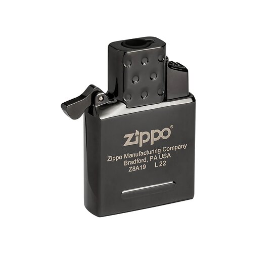Single torch zippo butane insert zwart