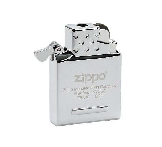 Yellow flame butane zippo insert
