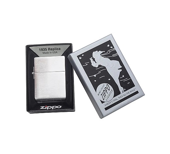 Doosje met de 1935 Chrome Replica van Zippo