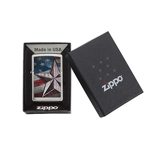 Doosje met de Retro Star van Zippo