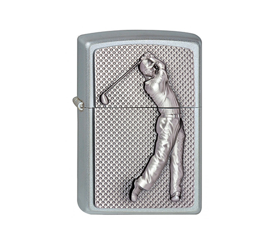 Zippo 3d golfer