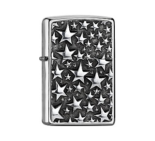 Zippo Stars emblem 3D