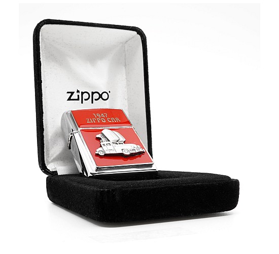 Zippo aansteker luxe doosje stof