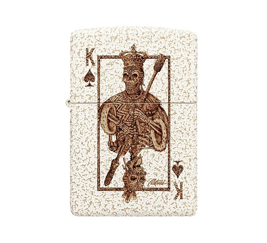 Zippo ace skull design rick rietveld