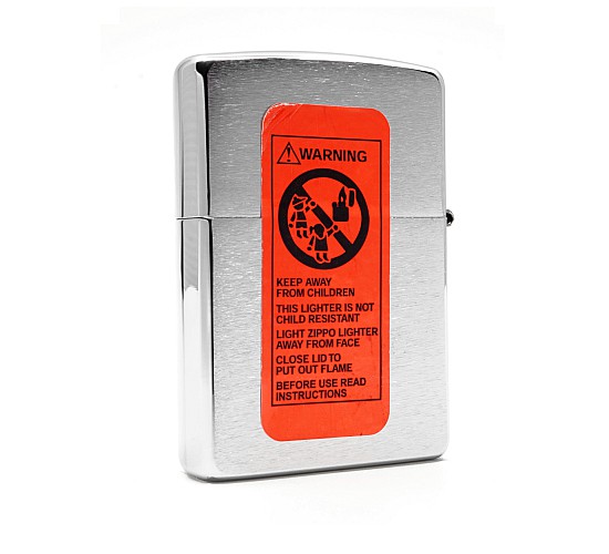 Zippo american and eagle backside