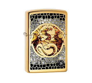 Zippo Anne Stokes™ Golden dragon