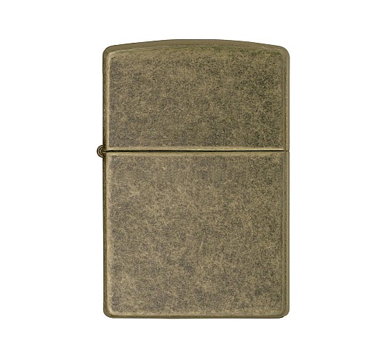 Zippo antique brass