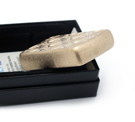 Zippo armor met extra diep fanned discs design