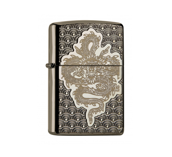 Zippo armor chinese dragon