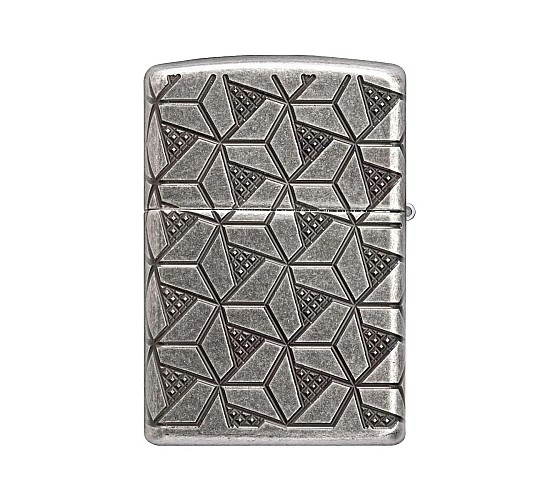 Zippo armor geometric pattern design 360 multicut