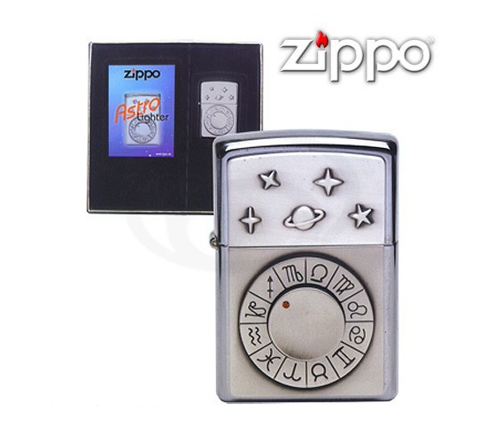 De Astro lighter van Zippo