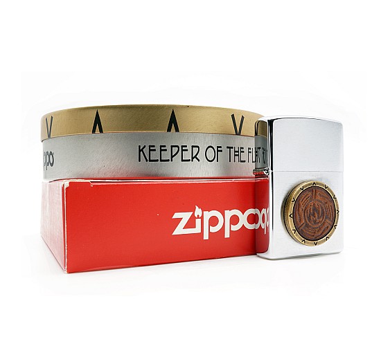 Zippo beperkte oplage 2000 flame chrome