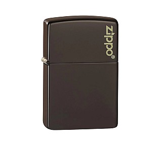 Zippo Brown met logo