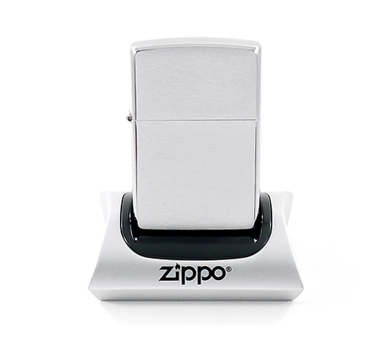 Zippo brushed chrome