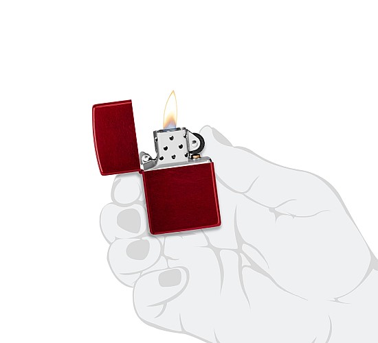 Zippo candy apple red