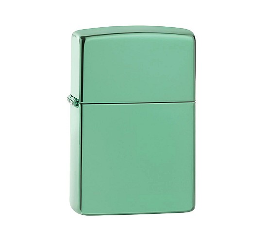 Zippo Chameleon aansteker in donkergroene gepolijste kleur met subtiel veranderend chameleon-effect