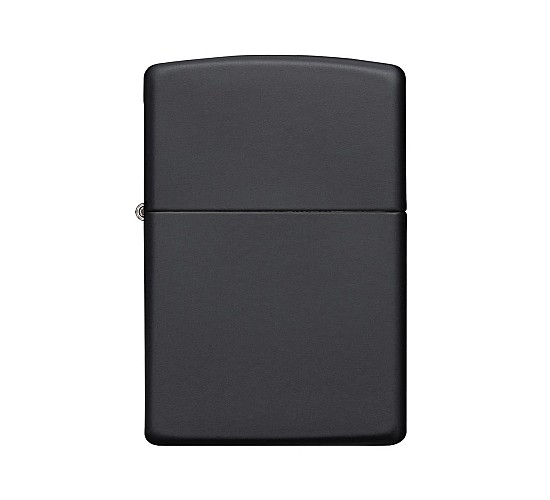 Zippo chrome black matte