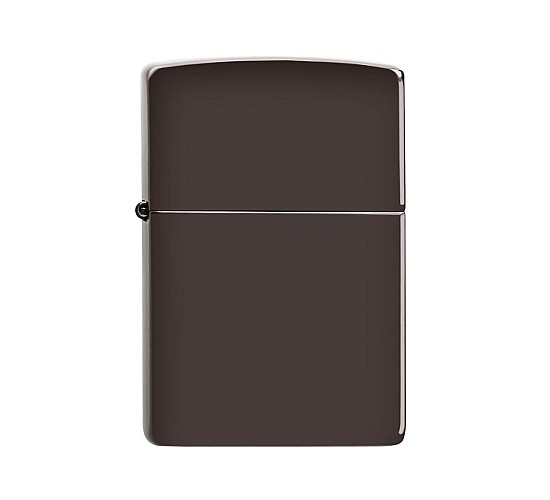 Zippo classic brown flat