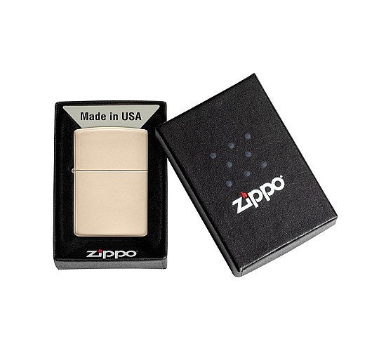 Zippo classic flat sand giftbox
