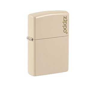 Zippo Flat Sand met logo