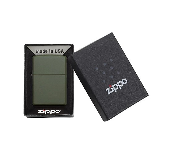 Zippo classic matte green giftbox