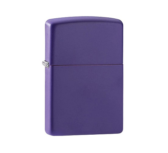 Zippo classic purple matte