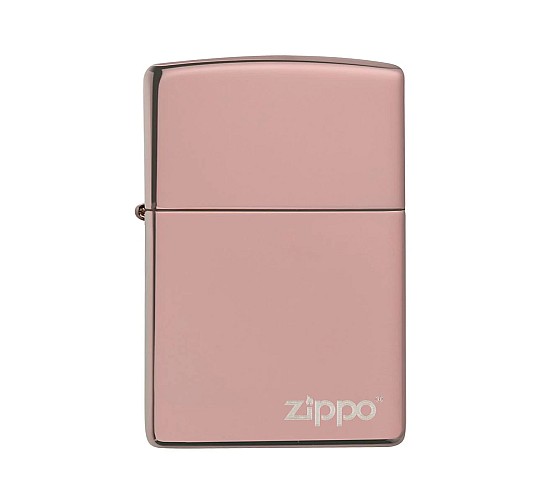 Zippo classic rose gold with logo